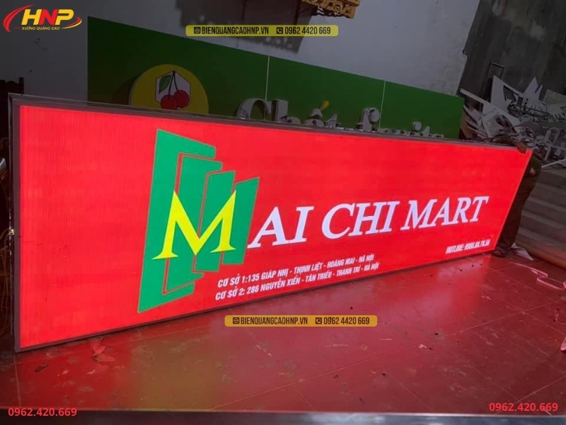 Đơn Vị Thi Công Biển Siêu Thị Uy Tín