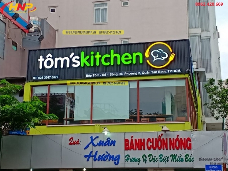 Thi Công Biển Quảng Cáo Nhà Hàng Hà Nội