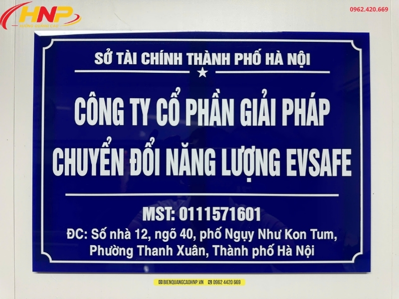 Làm Biển Tên Công Ty Đẹp